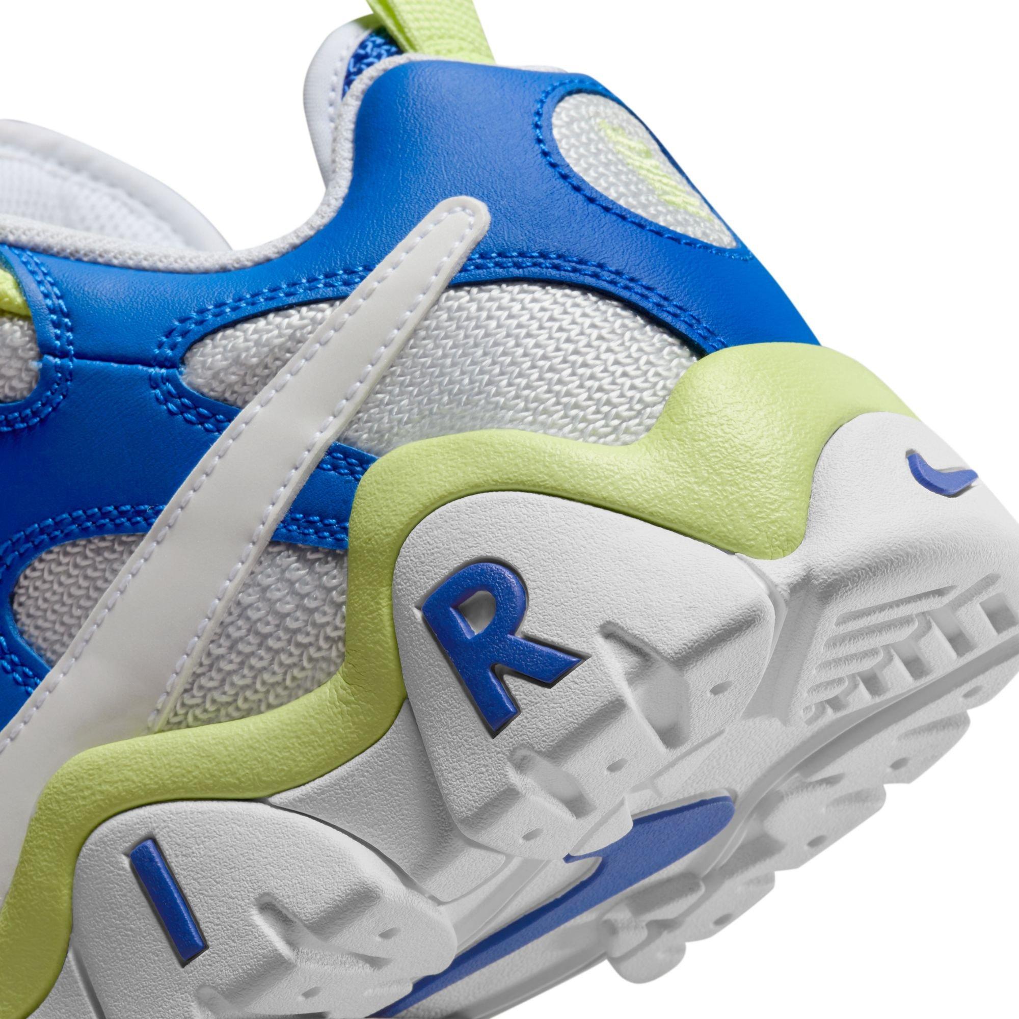 Nike Air Barrage Low Grade School Boys' "Game Royal/White/Lt Lemon Twist" Shoe