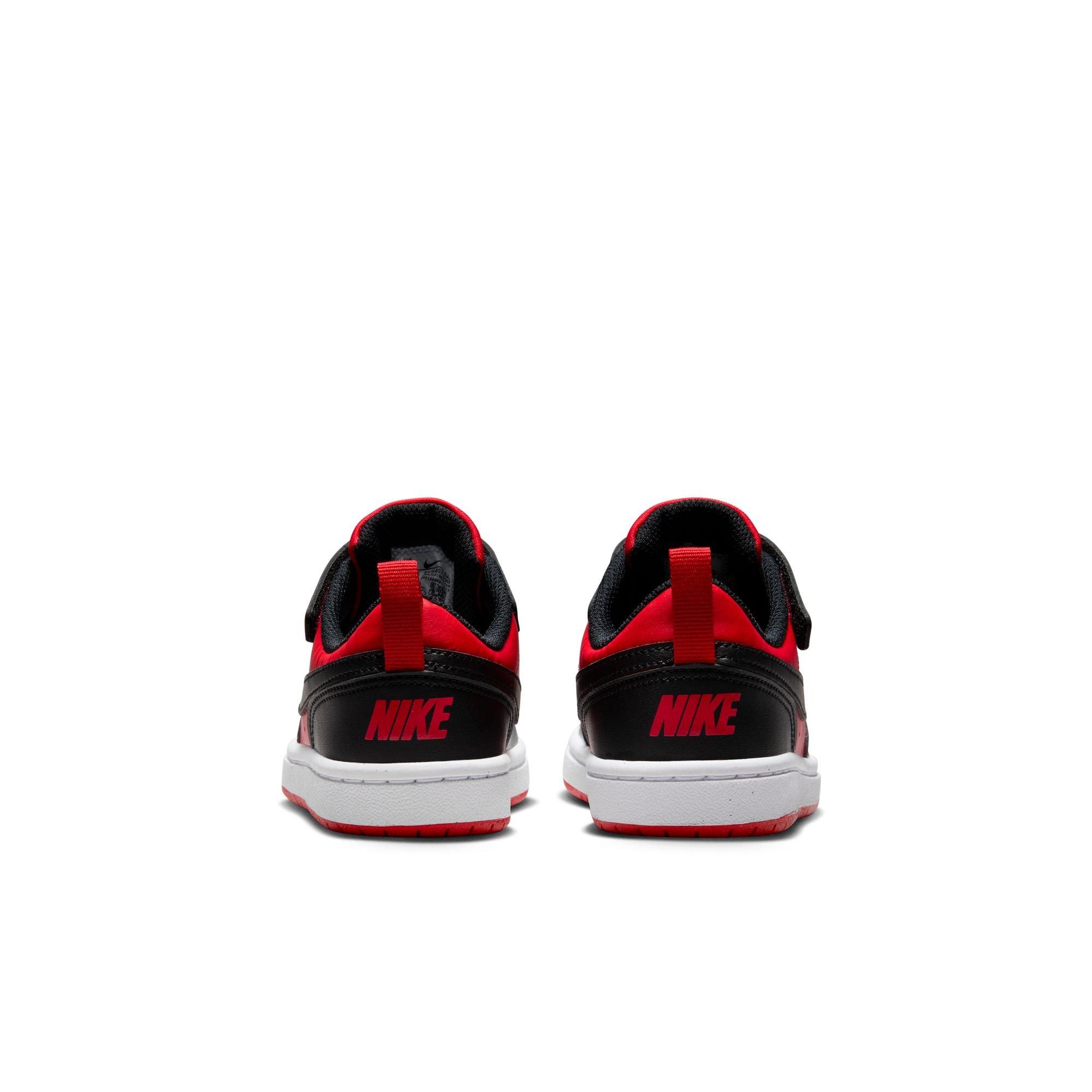 Nike Court Borough Low Recraft Preschool Boys' "Red/Black" Shoe
