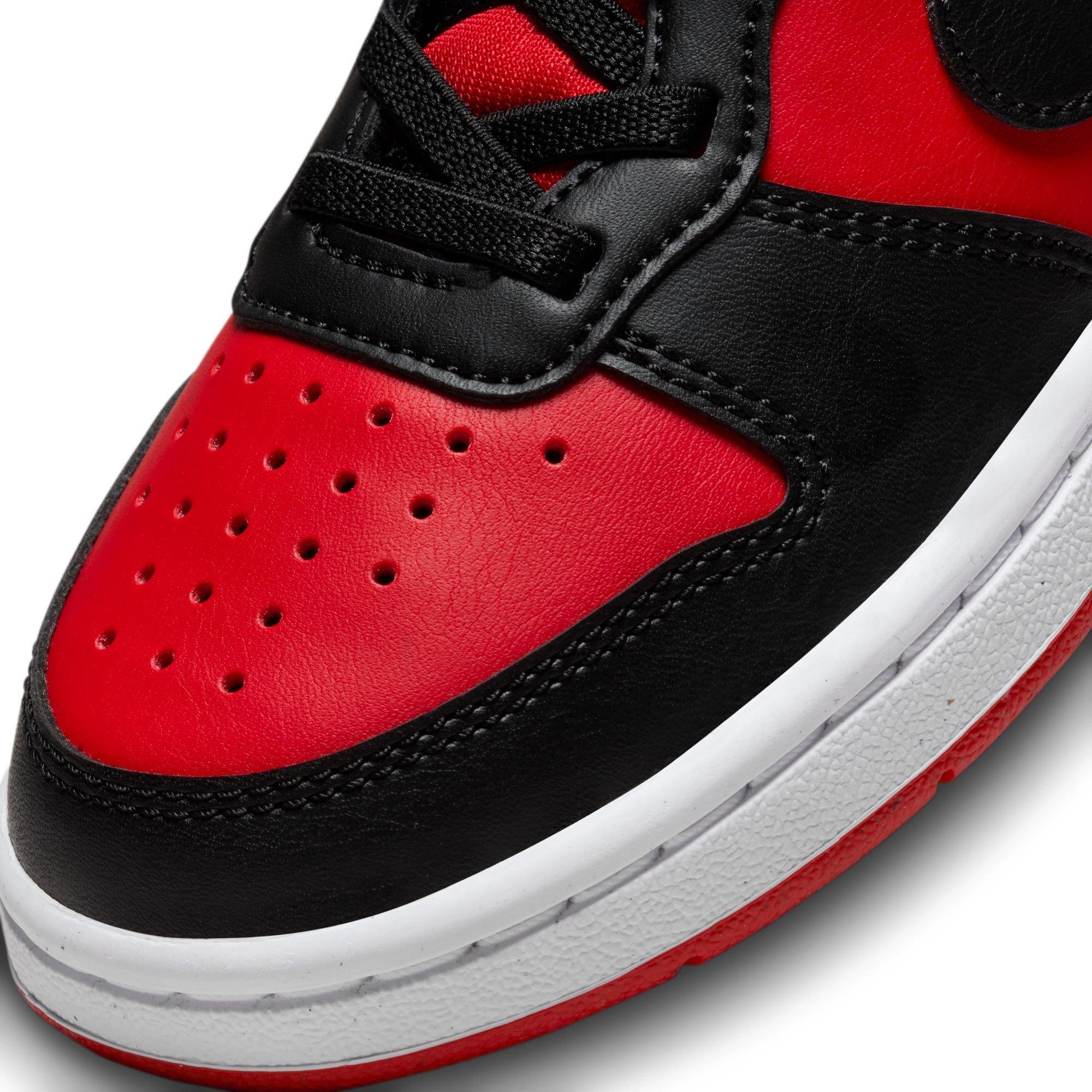 Nike Court Borough Low Recraft Preschool Boys' "Red/Black" Shoe