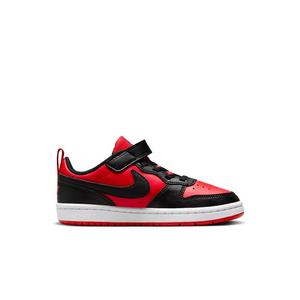 Nike Court Borough Low Recraft "Red/Black" Preschool Boys' Shoe