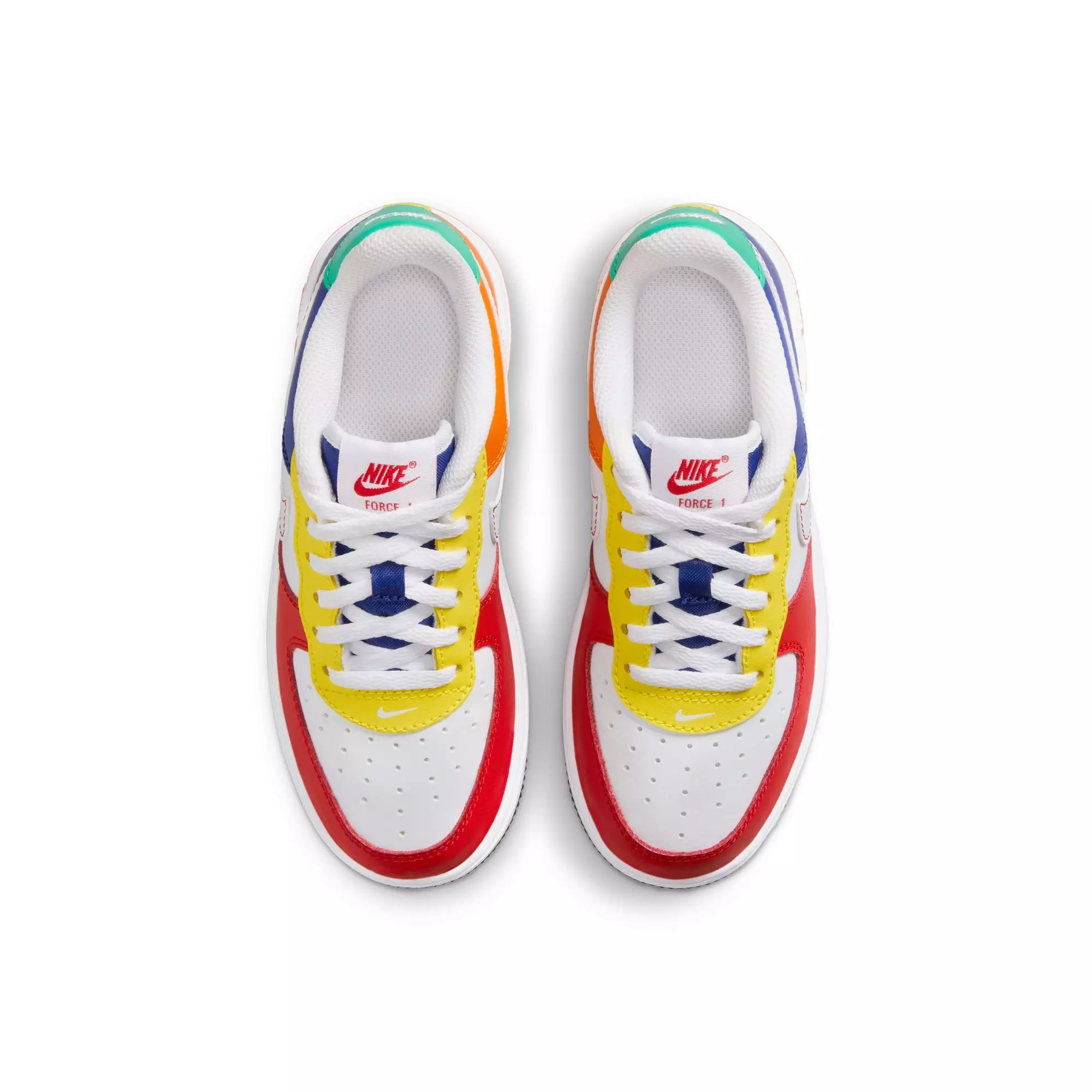 Nike Air Force 1 LV8 "University Red/White/Deep Royal Blue" Preschool Boys' Shoe - RED/WHITE/BLUE