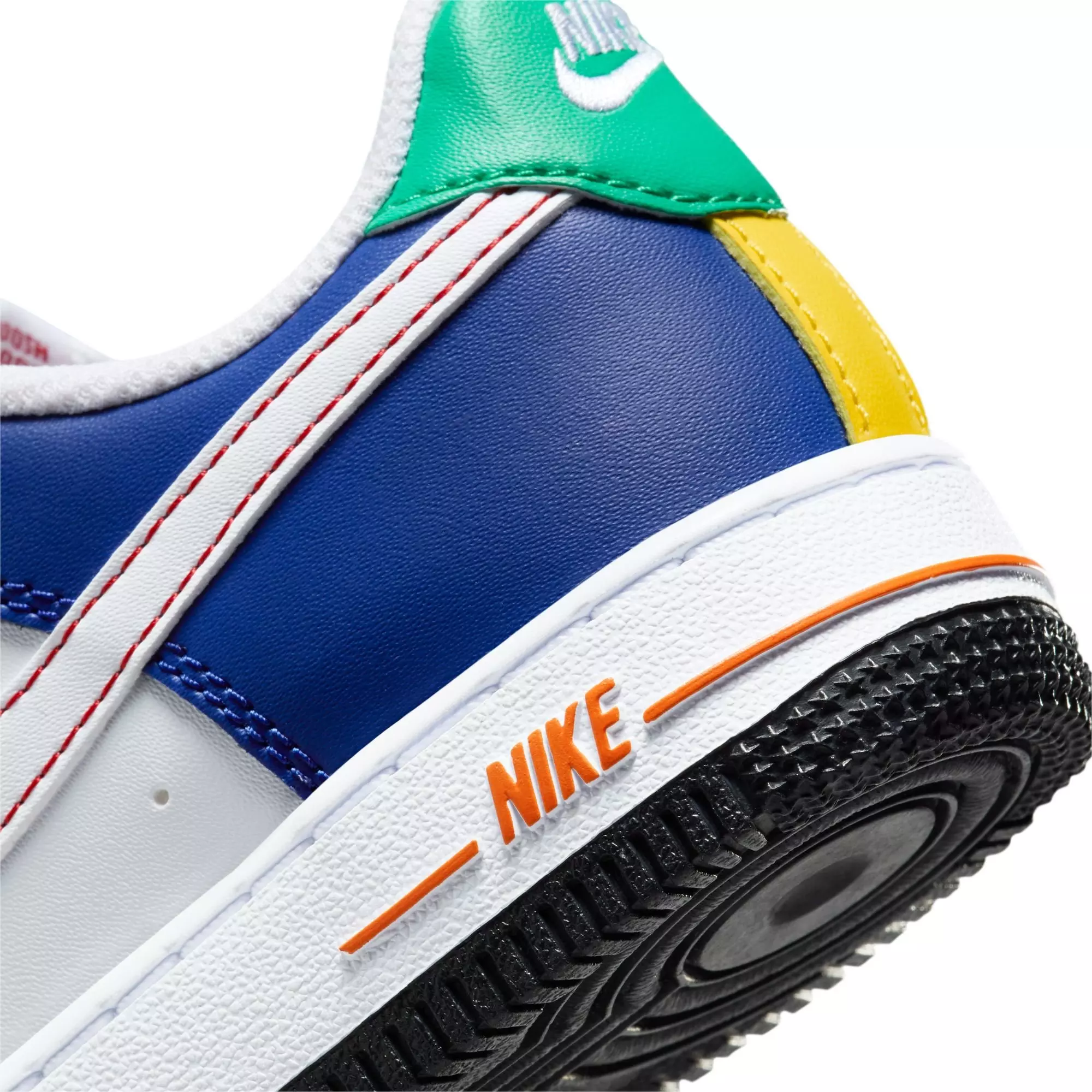 Nike Air Force 1 LV8 "University Red/White/Deep Royal Blue" Preschool Boys' Shoe - RED/WHITE/BLUE