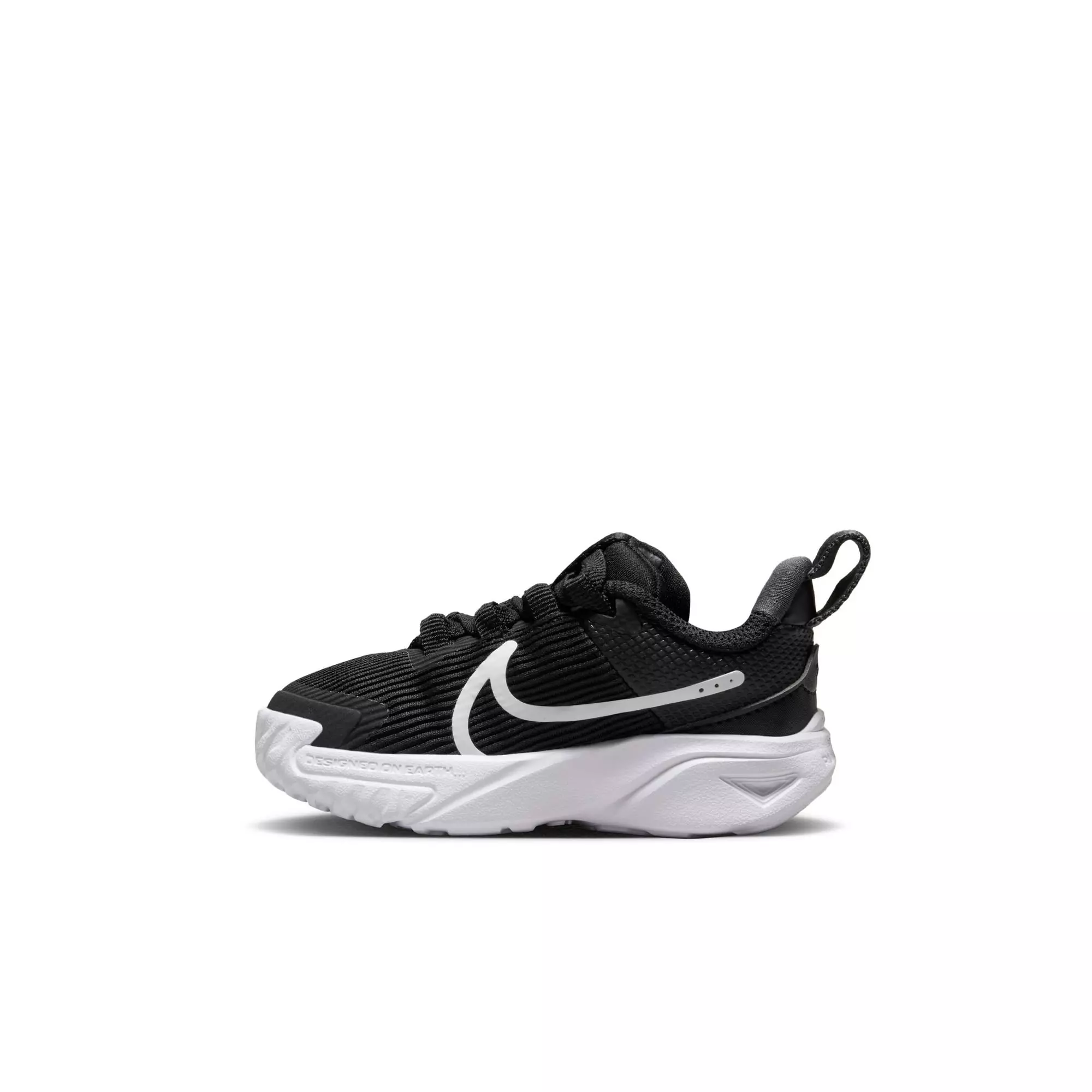Nike Star Runner 4 "Black/White" Toddler Boys' Shoe - BLACK/WHITE