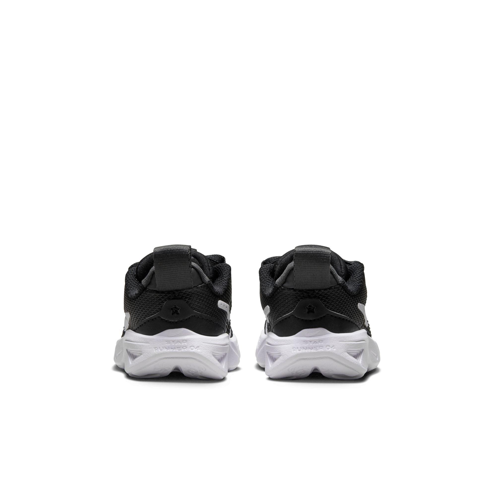 Nike Star Runner 4 Toddler Boys' "Black/White" Shoe