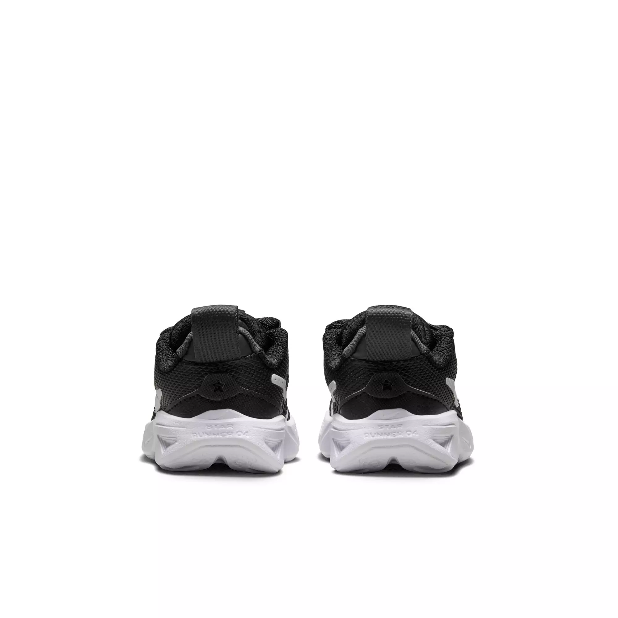 Nike Star Runner 4 "Black/White" Toddler Boys' Shoe - BLACK/WHITE