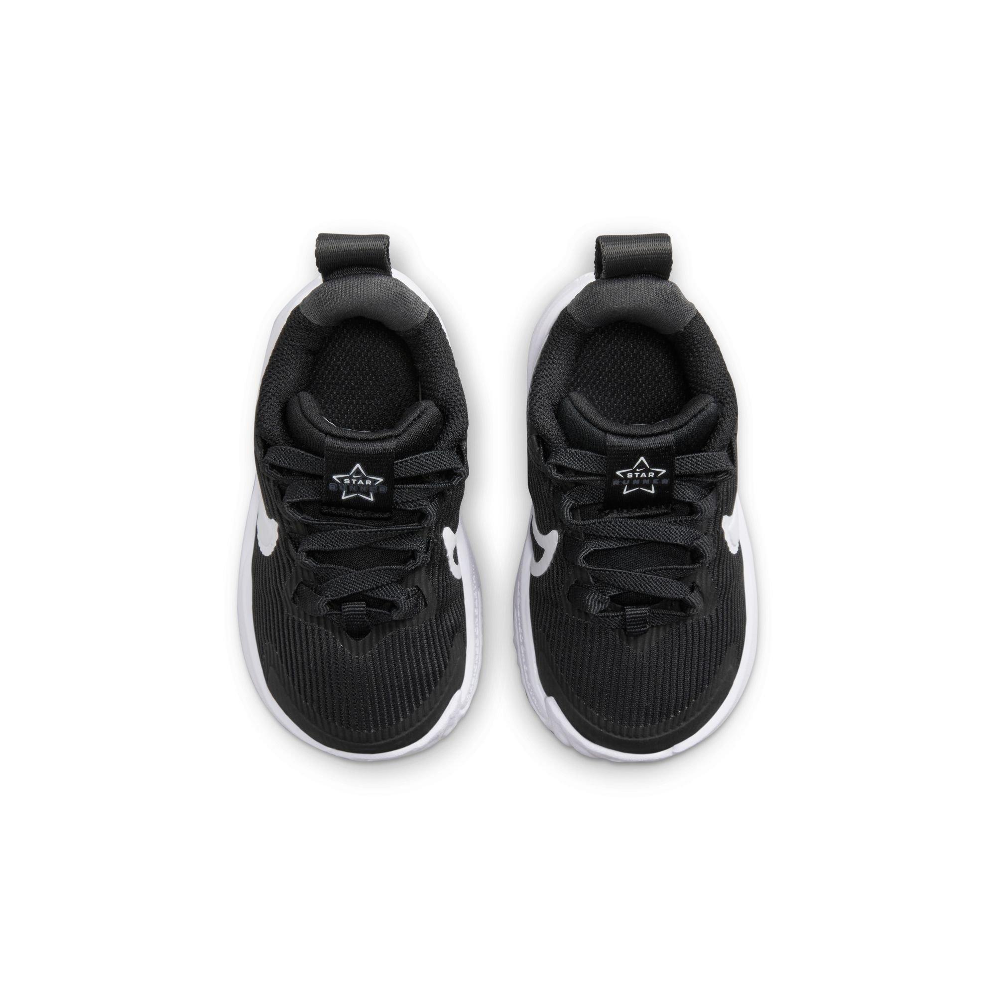 Nike Star Runner 4 Toddler Boys' "Black/White" Shoe