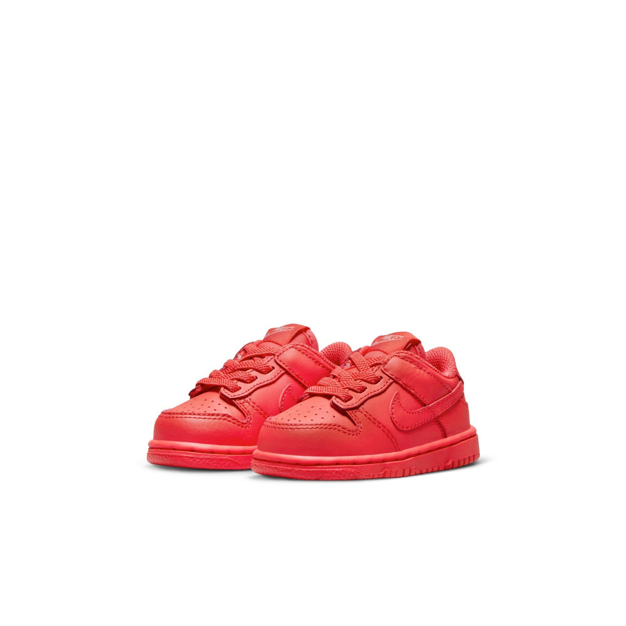 Red nikes for toddlers hot sale