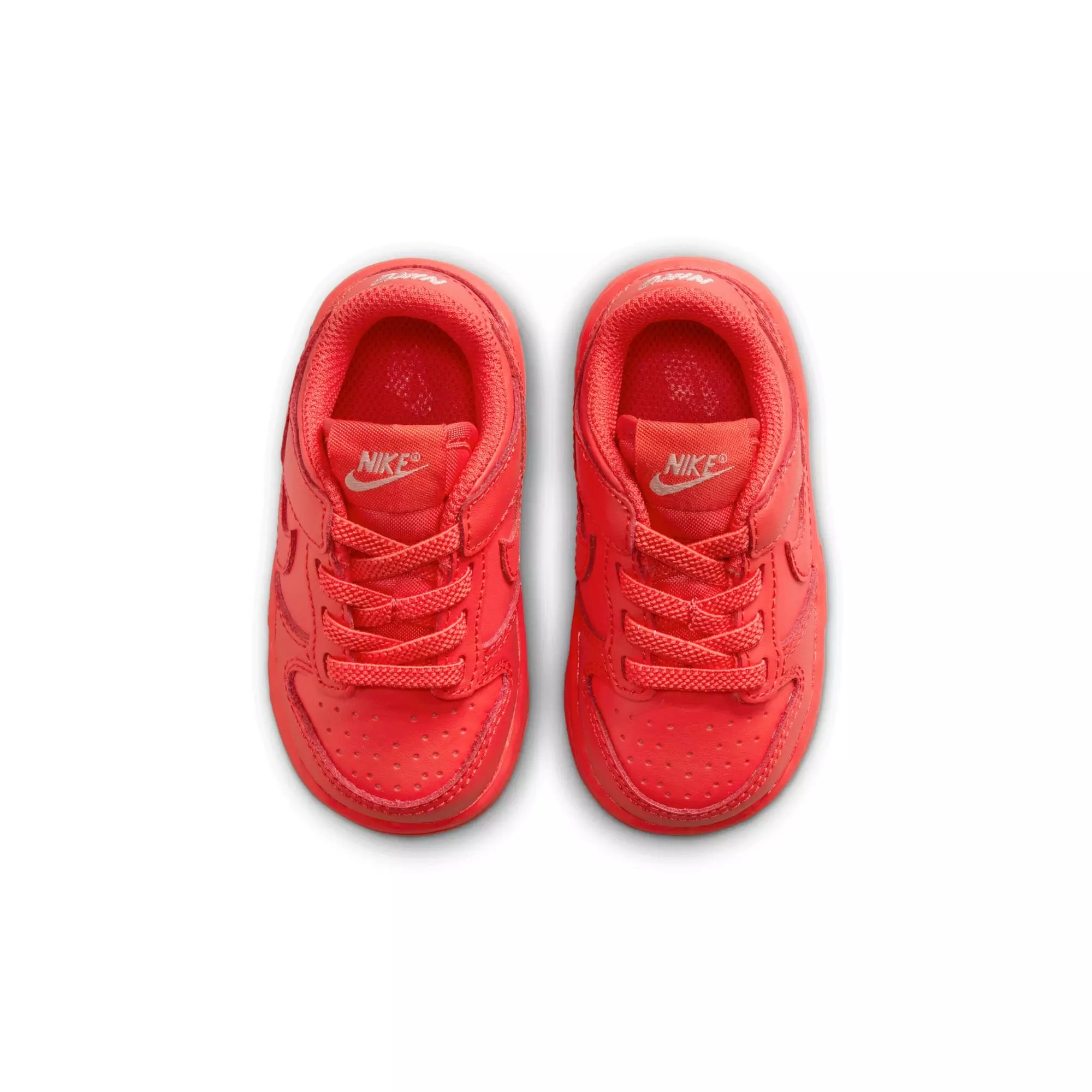 Nike Dunk Low "Track Red/Red Stardust" Toddler Boys' Shoe - RED