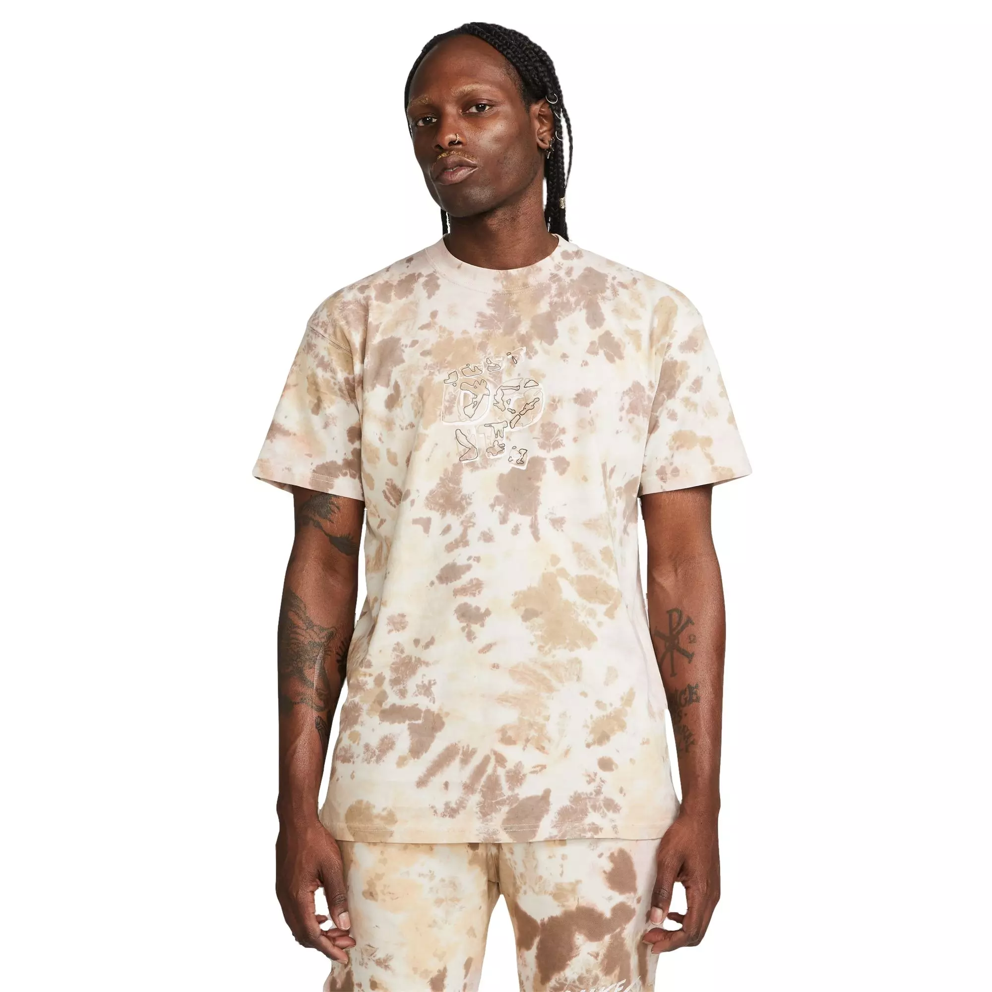 Nike Men's Sportswear Max90 Bold Tie-Dye Tee-Multi-Color - MULTI-COLOR