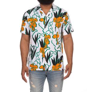 AKOO Men's Camp Collar Button Down Shirt