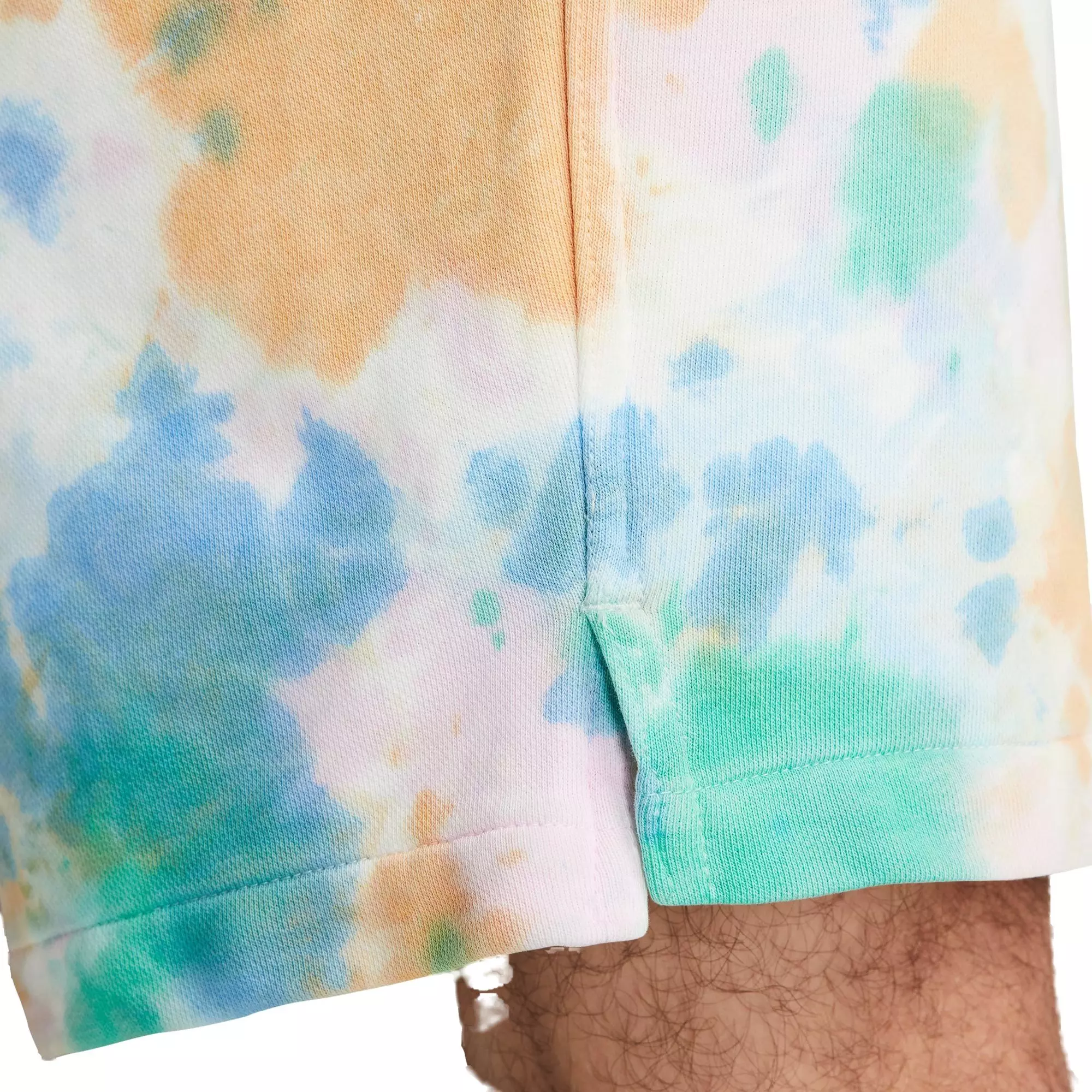 Nike Men's Sportswear Gel Tie-Dye French Terry Shorts - MULTI-COLOR