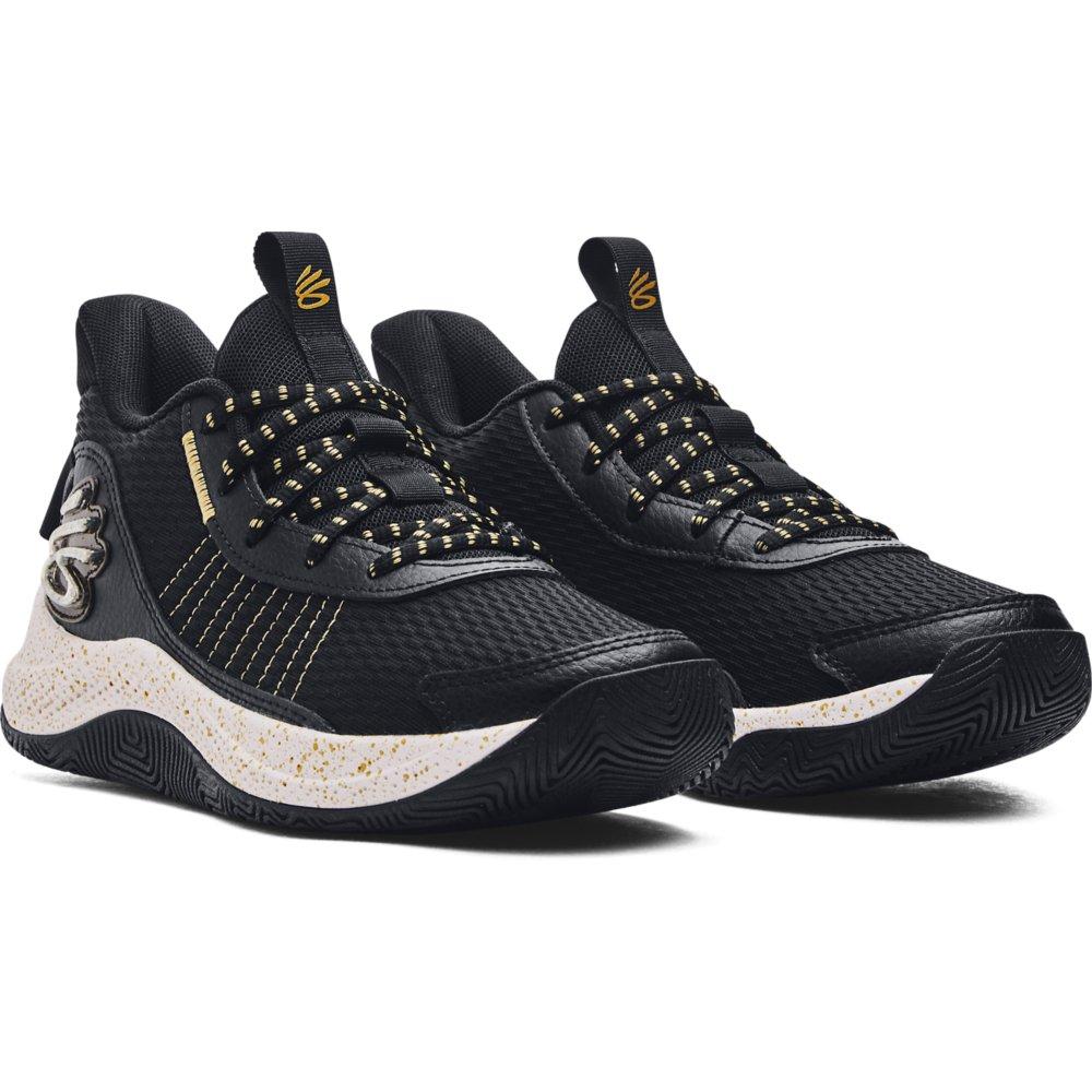 Curry shoes deals black and gold