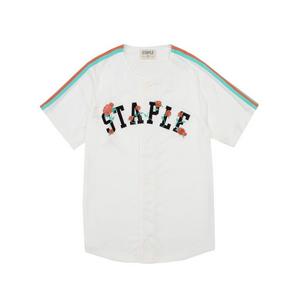 Black Staple Baseball Jersey