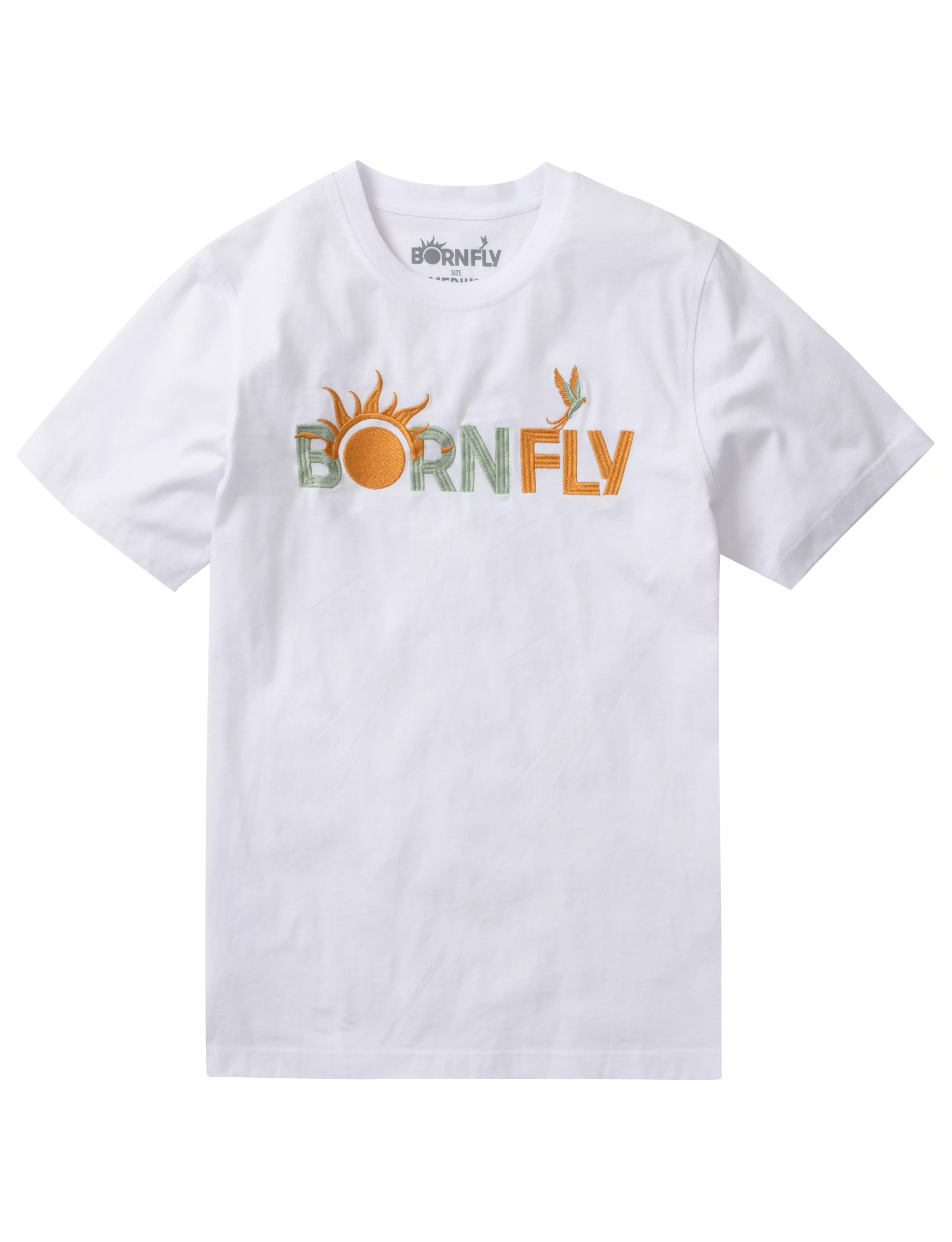 Born Fly Men's Dragonfly Tee - WHITE