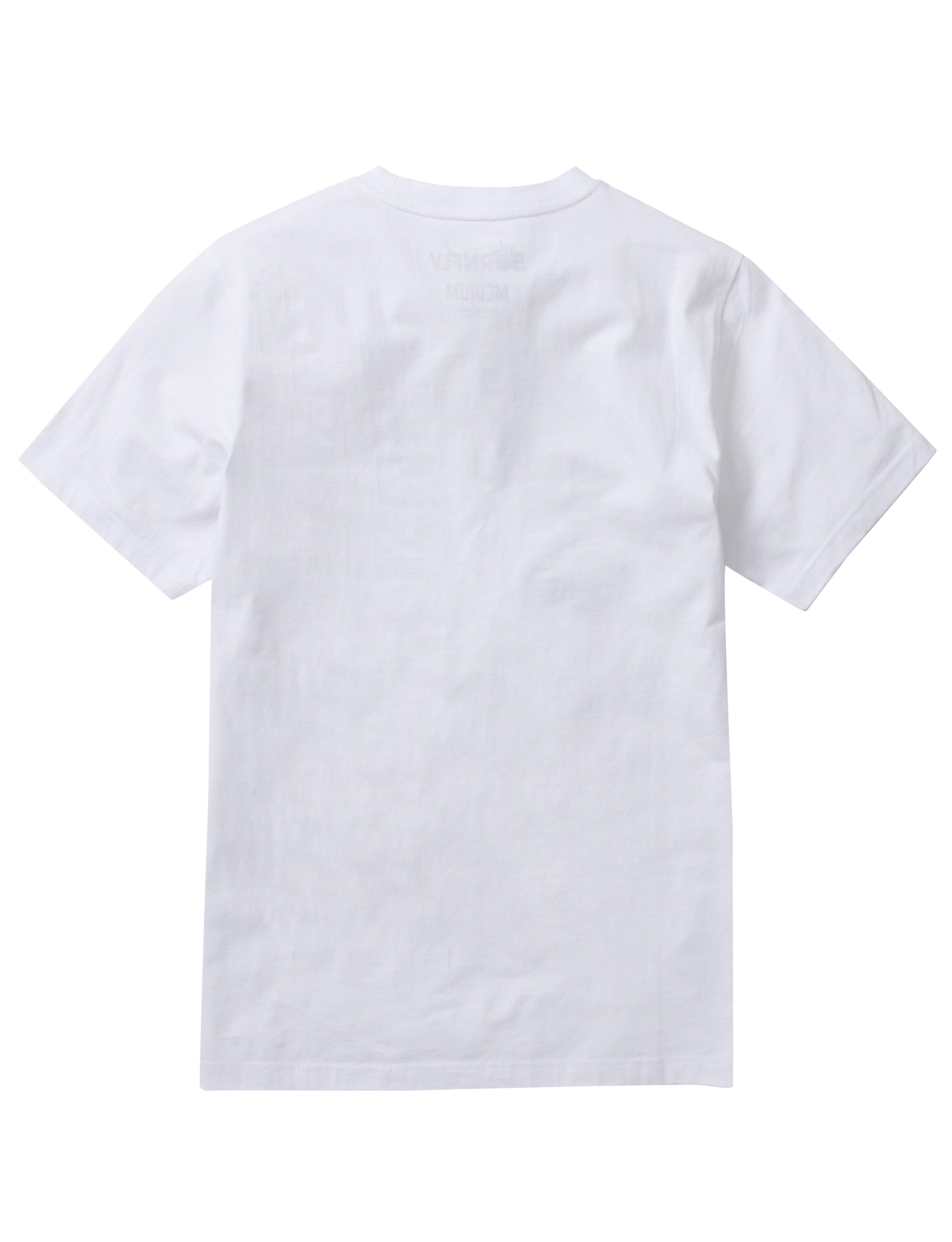 Born Fly Men's Fly Unlimited Tee - WHITE Thumbnail View 2