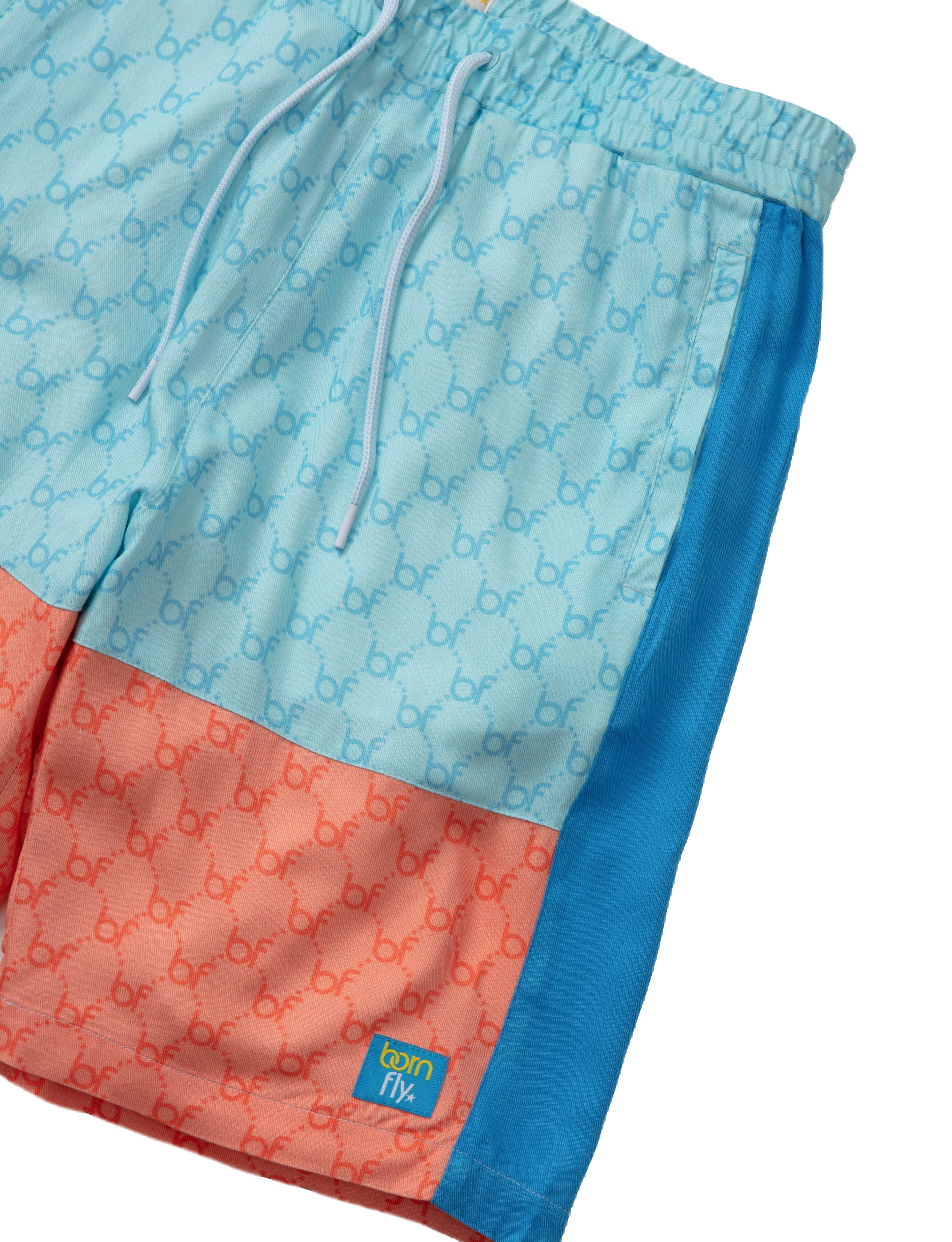 Born Fly Men's Supremely Fly Woven Shorts - MULTI-COLOR Thumbnail View 3