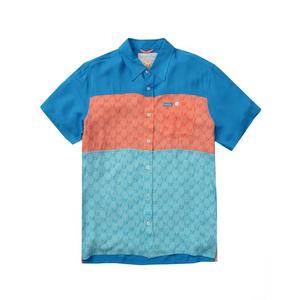 Born Fly Men's Supremely Fly Woven Printed Collar Shirt