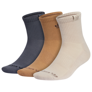 adidas Trefoil Mid Crew Socks-Brown
