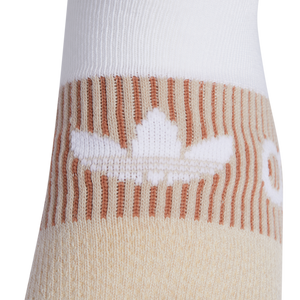 adidas Women's Superlite No-Show Socks (6-Pack)-White/Brown