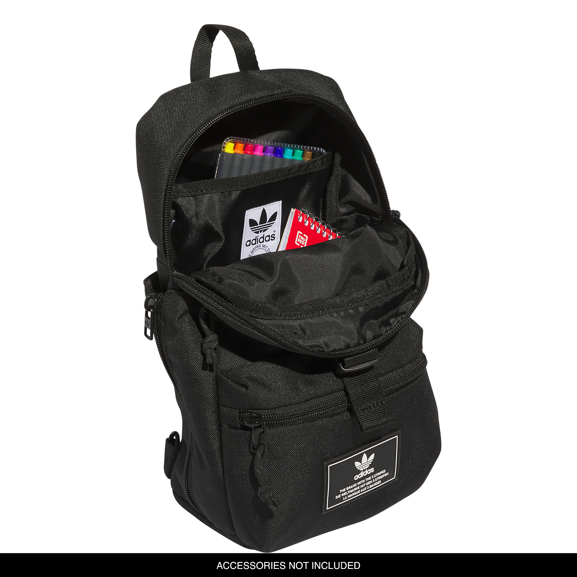 adidas Utility Sling 3.0 Crossbody Bag-Black - BLACK Thumbnail View 7