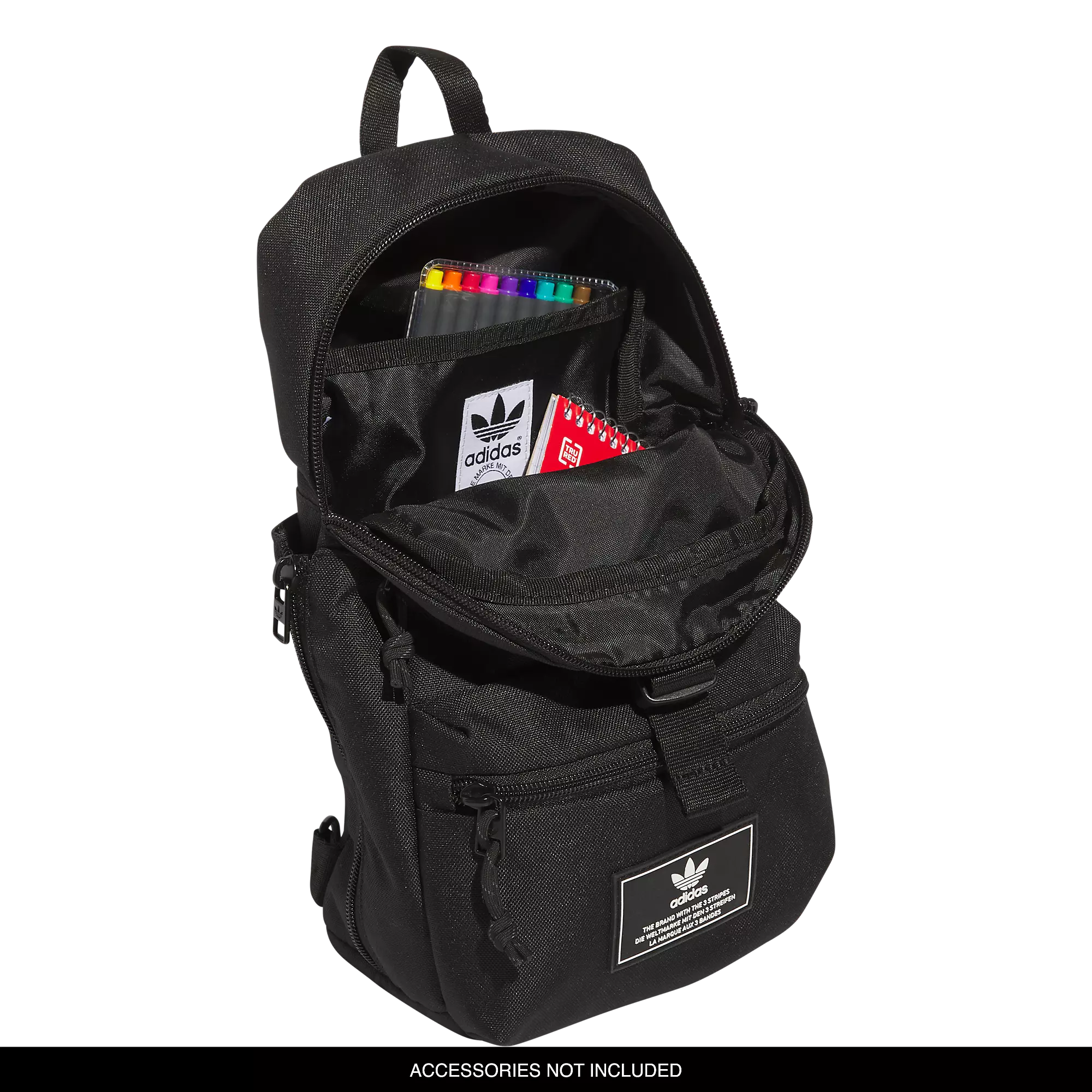 adidas Utility Sling 3.0 Crossbody Bag-Black - BLACK
