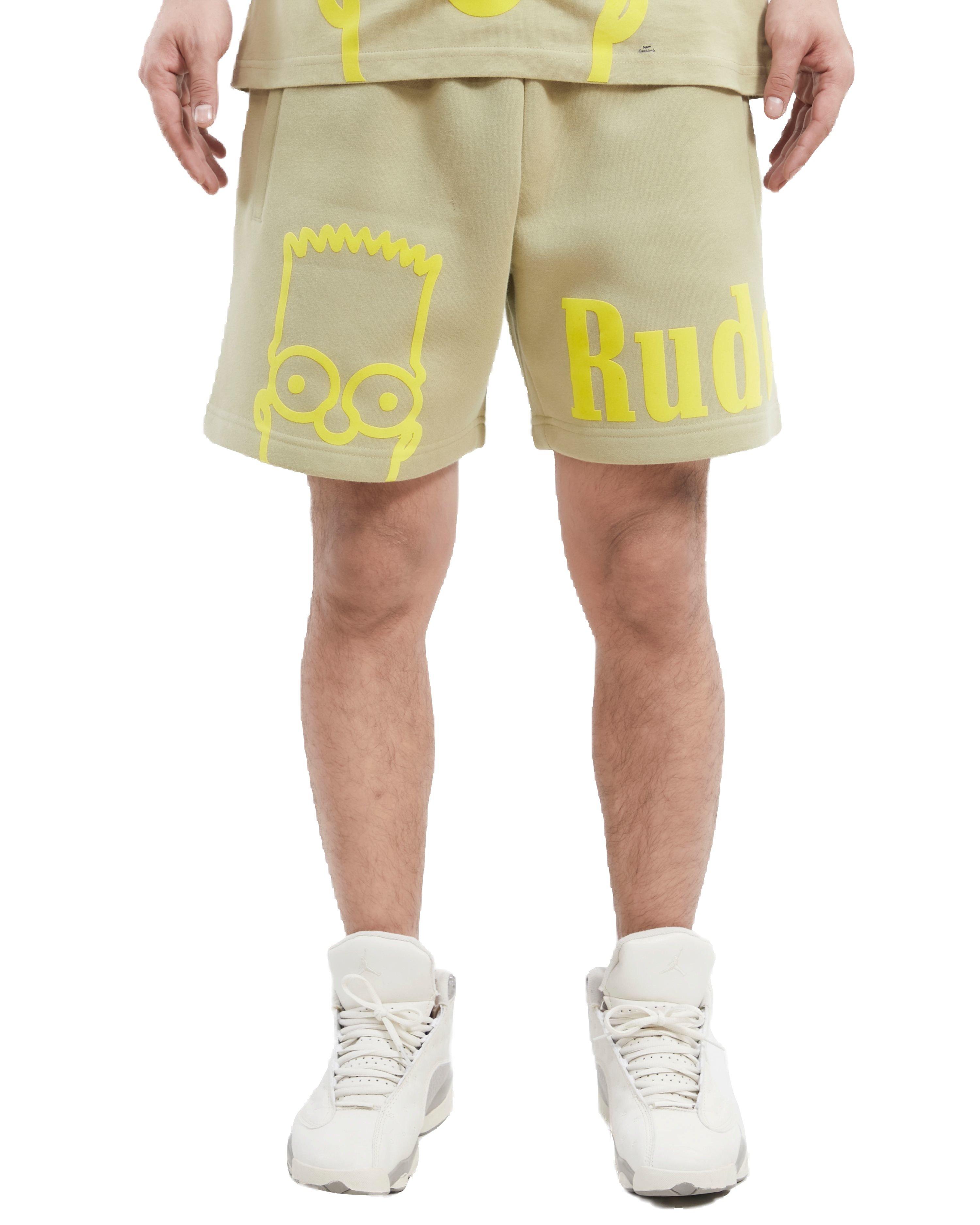 Freeze Max Men's Bart Rude Shorts - Olive - OLIVE Thumbnail View 1