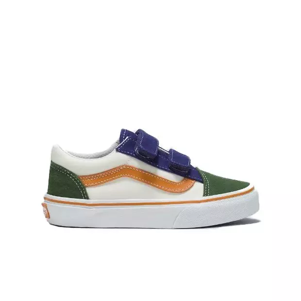 Vans Old Skool V "Multi-Color" Preschool Boys' Shoe - MULTI-COLOR