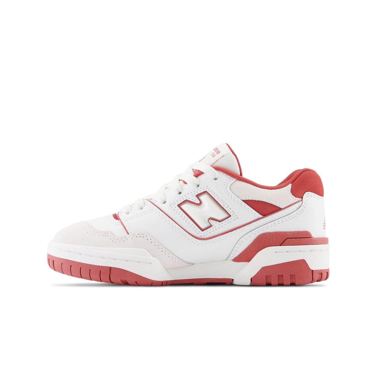 New Balance 550 Grade School Boys' "White/Red" Shoe