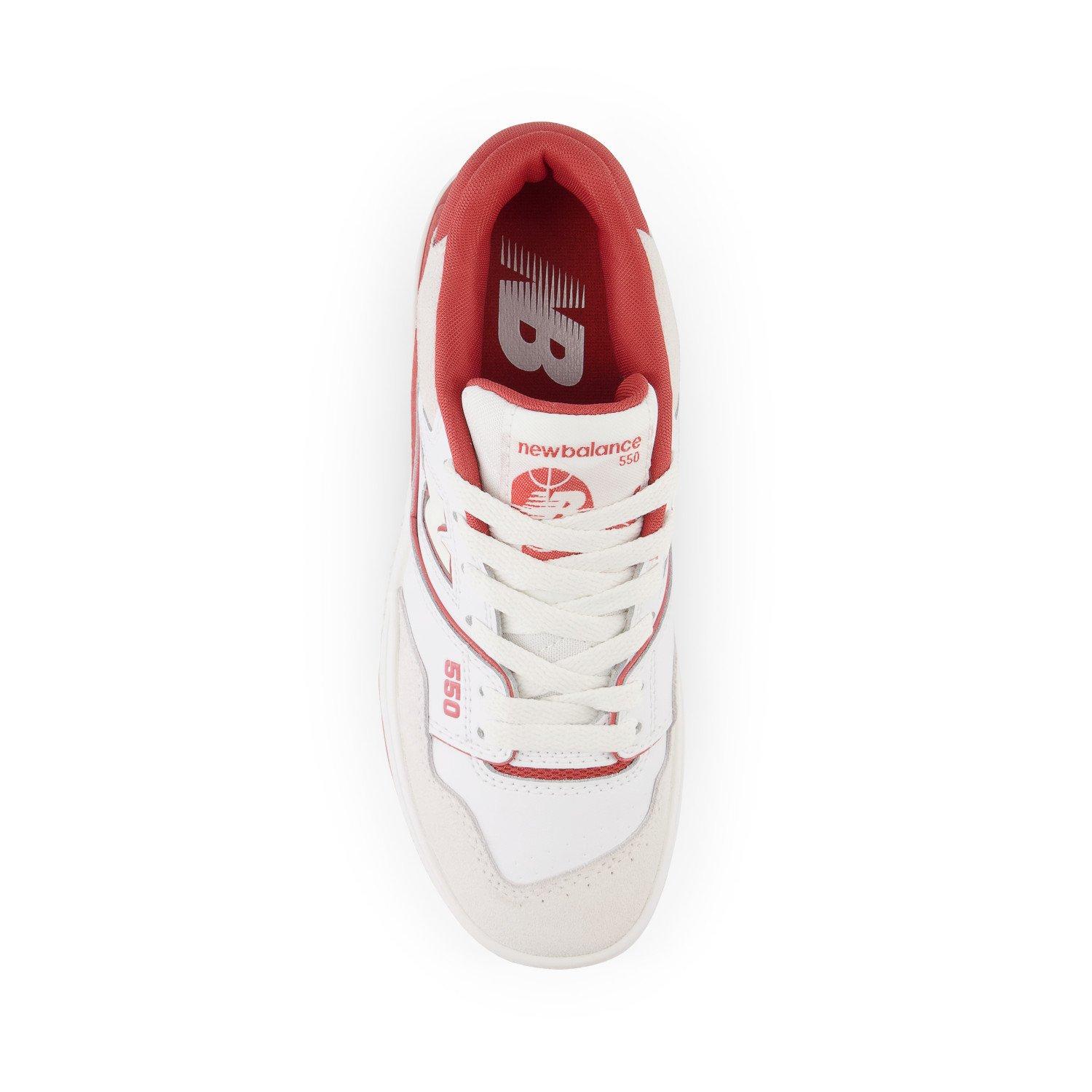 New Balance 550 Grade School Boys' "White/Red" Shoe