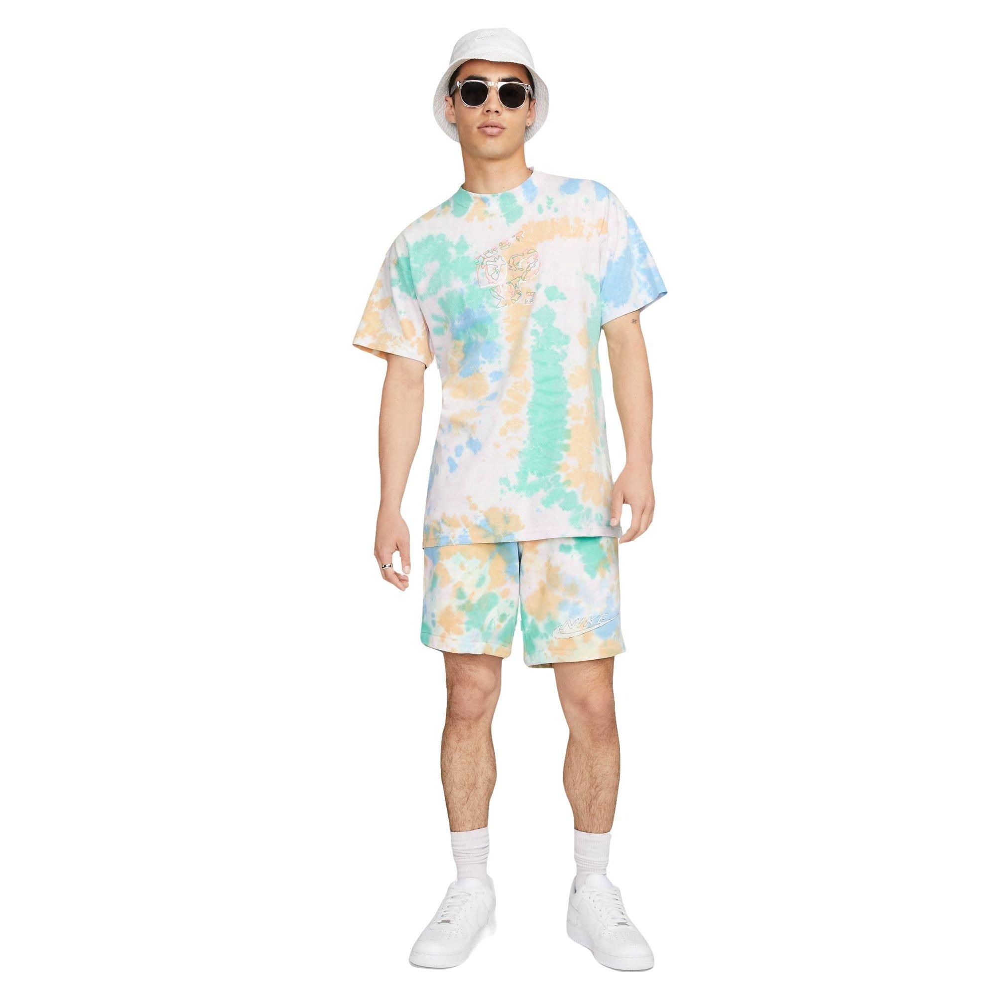 Nike Men's Gel Tie-Dye Tee - MULTI-COLOR Thumbnail View 3