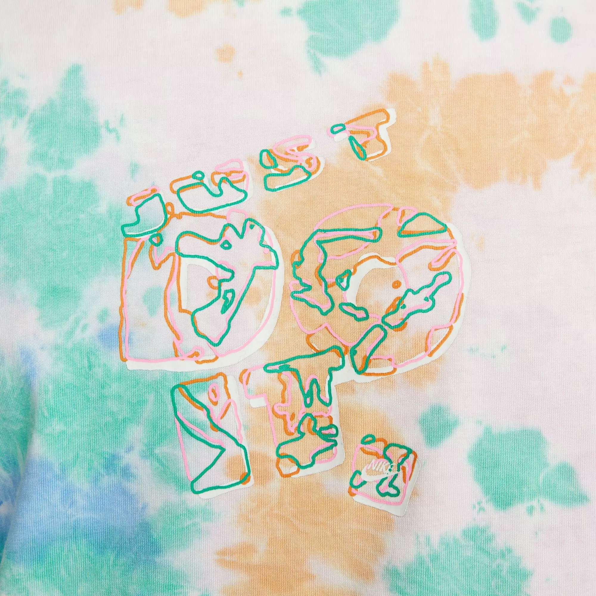 Nike Men's Gel Tie-Dye Tee - MULTI-COLOR