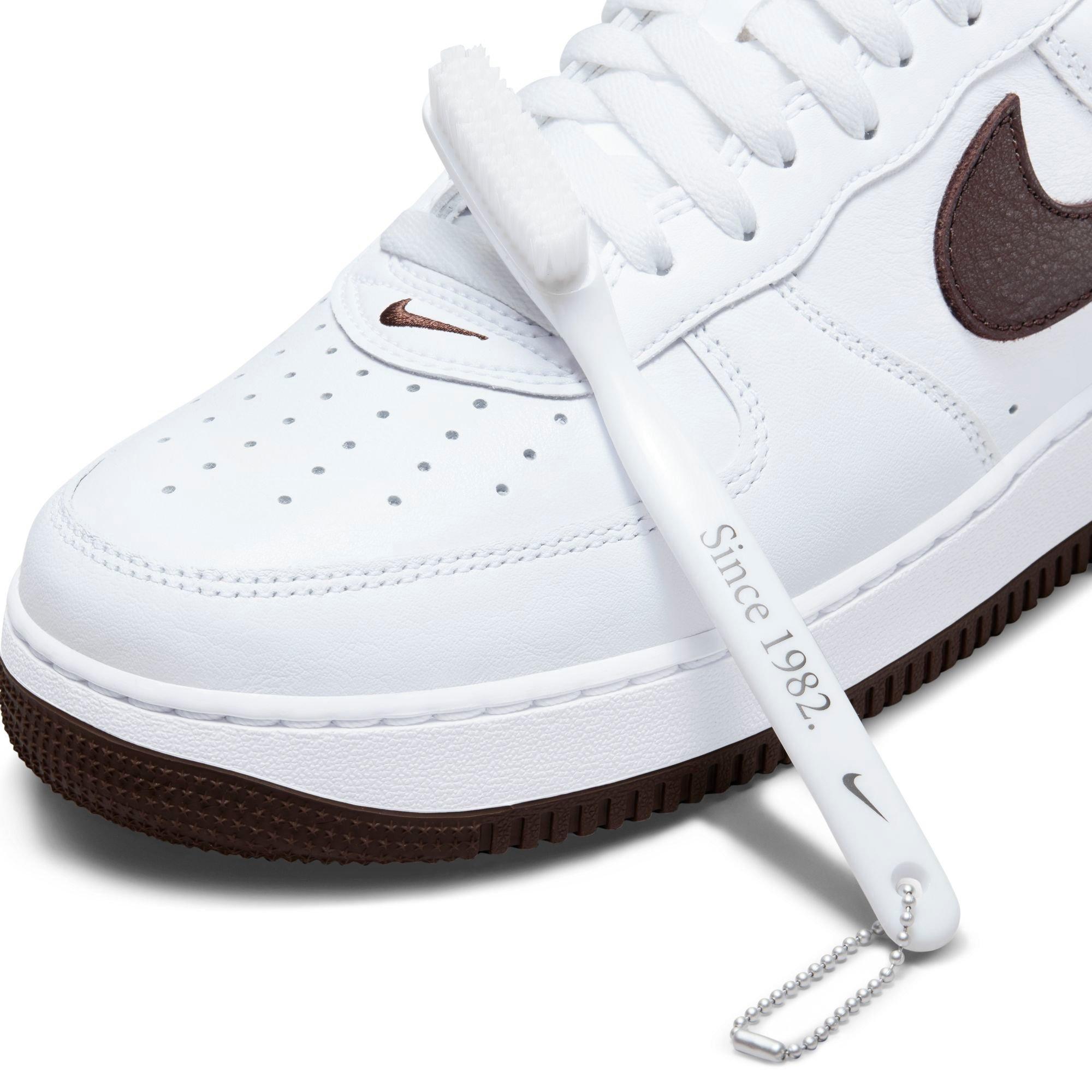 Nike AIR FORCE 1 LOW RETRO SINCE 82 White - WHITE/CHOCOLATE-METALLIC GOLD