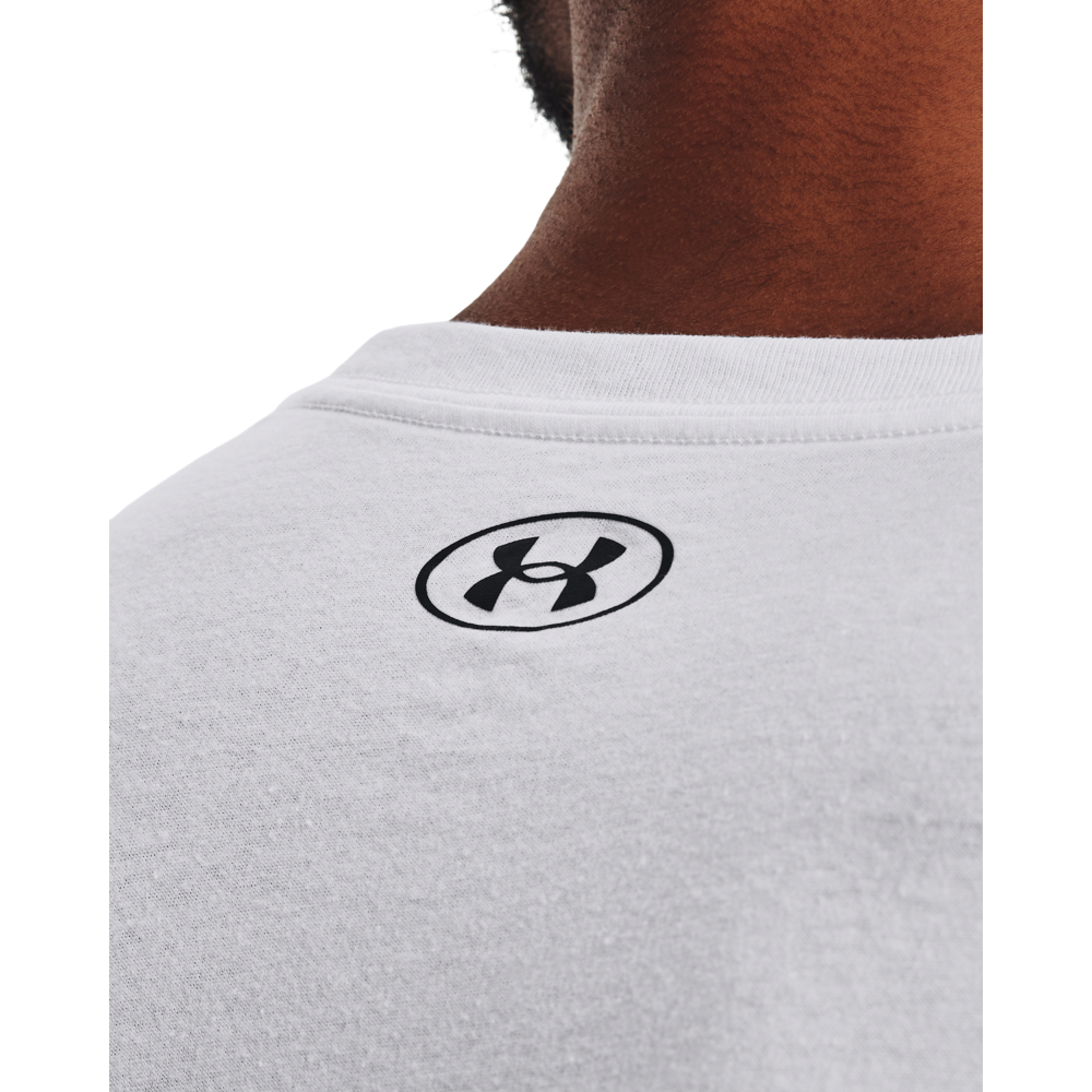 Under Armour Men's Protect This House Tee-White - WHITE Thumbnail View 3