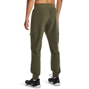 Under Armour Men's Stretch Woven Cargo Pants-Green