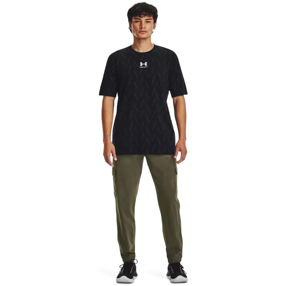 Under Armour Men's Stretch Woven Cargo Pants-Green - GREEN