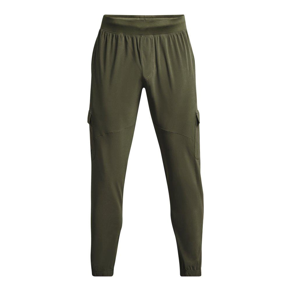 Under Armour Men's Stretch Woven Cargo Pants-Green - GREEN Thumbnail View 6
