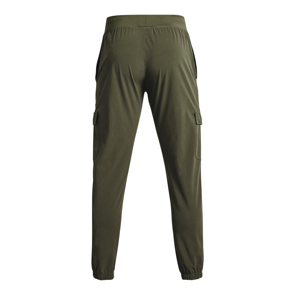 Under Armour Men's Stretch Woven Cargo Pants-Green - GREEN Thumbnail View 7