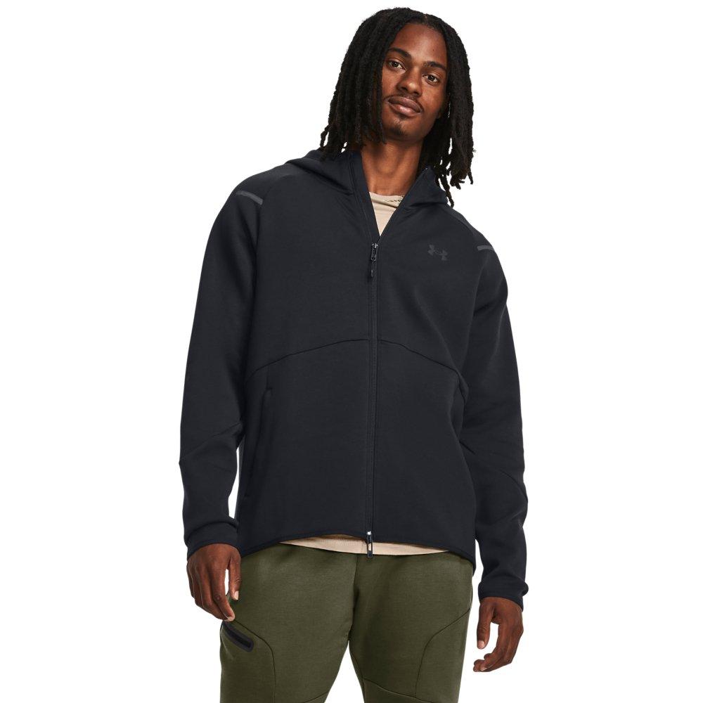 Under Armour Men's Unstoppable Fleece Jacket - BLACK Thumbnail View 1