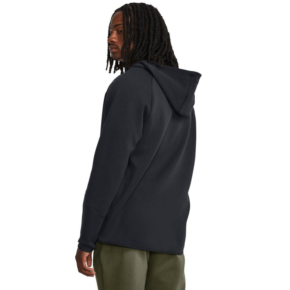 Under Armour Men's Unstoppable Fleece Jacket - BLACK Thumbnail View 2