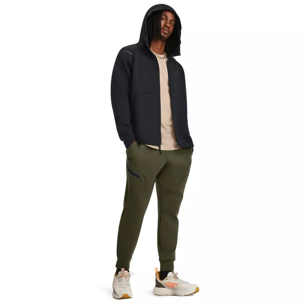 Under Armour Men's Unstoppable Fleece Jacket - BLACK