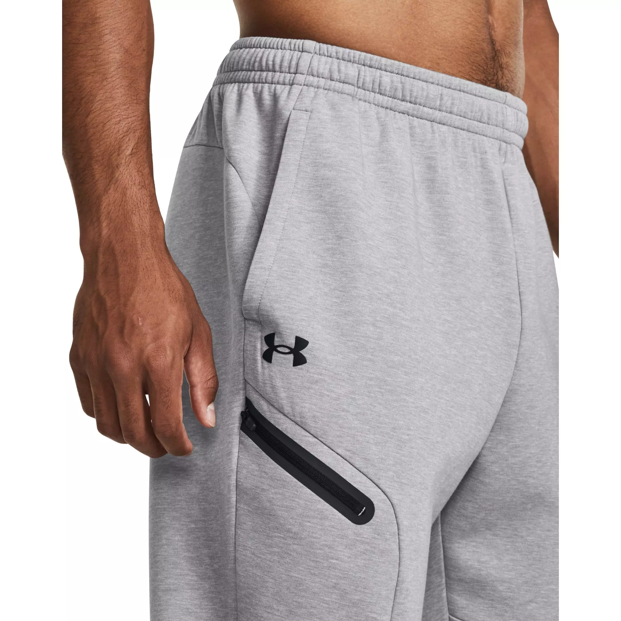 Under Armour Men's Unstoppable Fleece Joggers-Grey - GREY