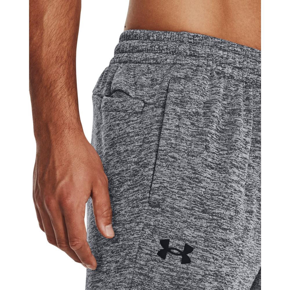 Under Armour Men's Armour Fleece Pants-Grey - GREY Thumbnail View 3