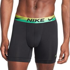 Nike Men's Dri-FIT Essential Micro Underwear-3PK-Black/Blue