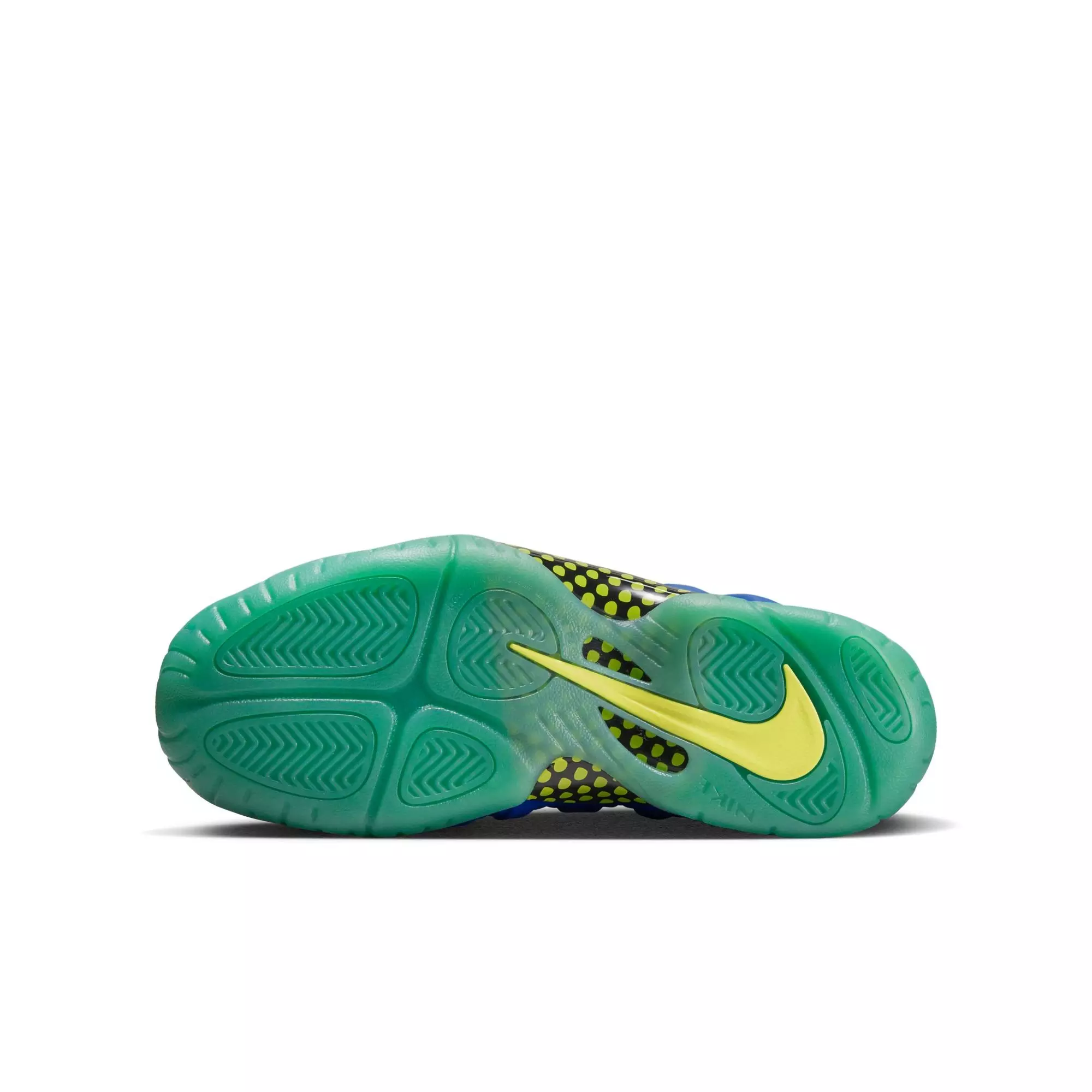 Nike Little Posite One "Game Royal/Yellow Strike/Laser Blue" Grade School Boys' Shoe - BLUE
