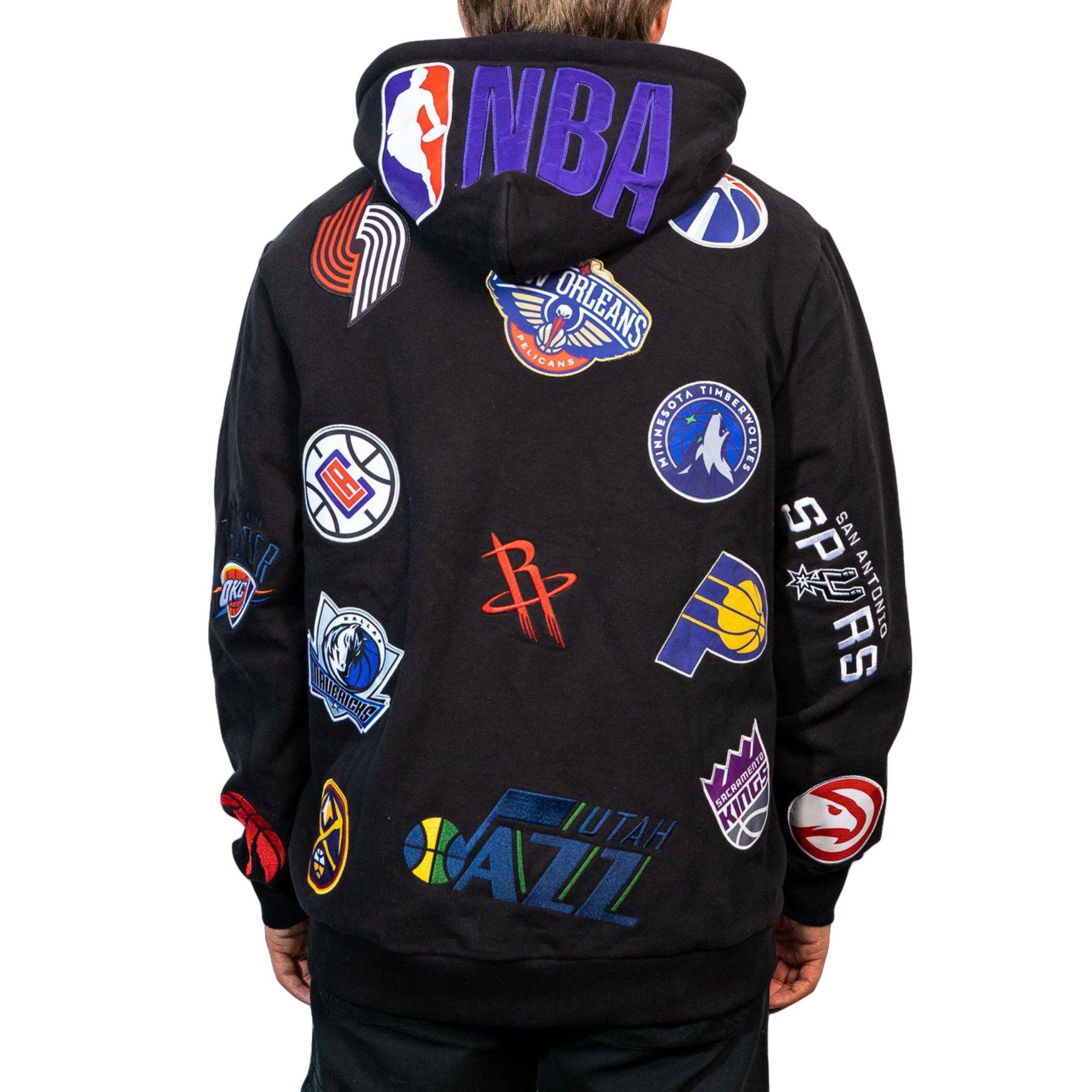 Nba deals logo hoodie