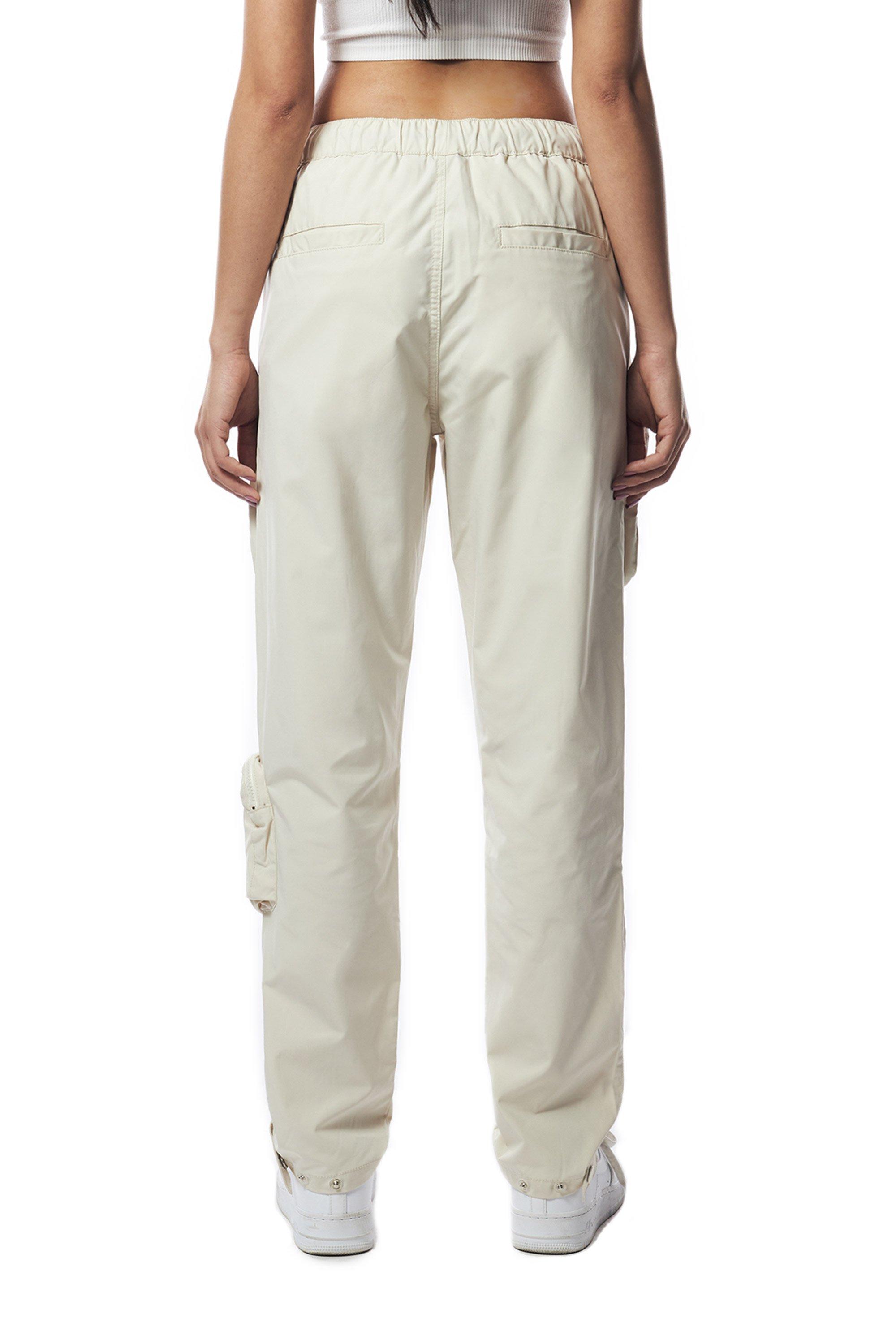 Smoke Rise Women's Relax Slouch Pants - Oatmeal - CREAM Thumbnail View 2