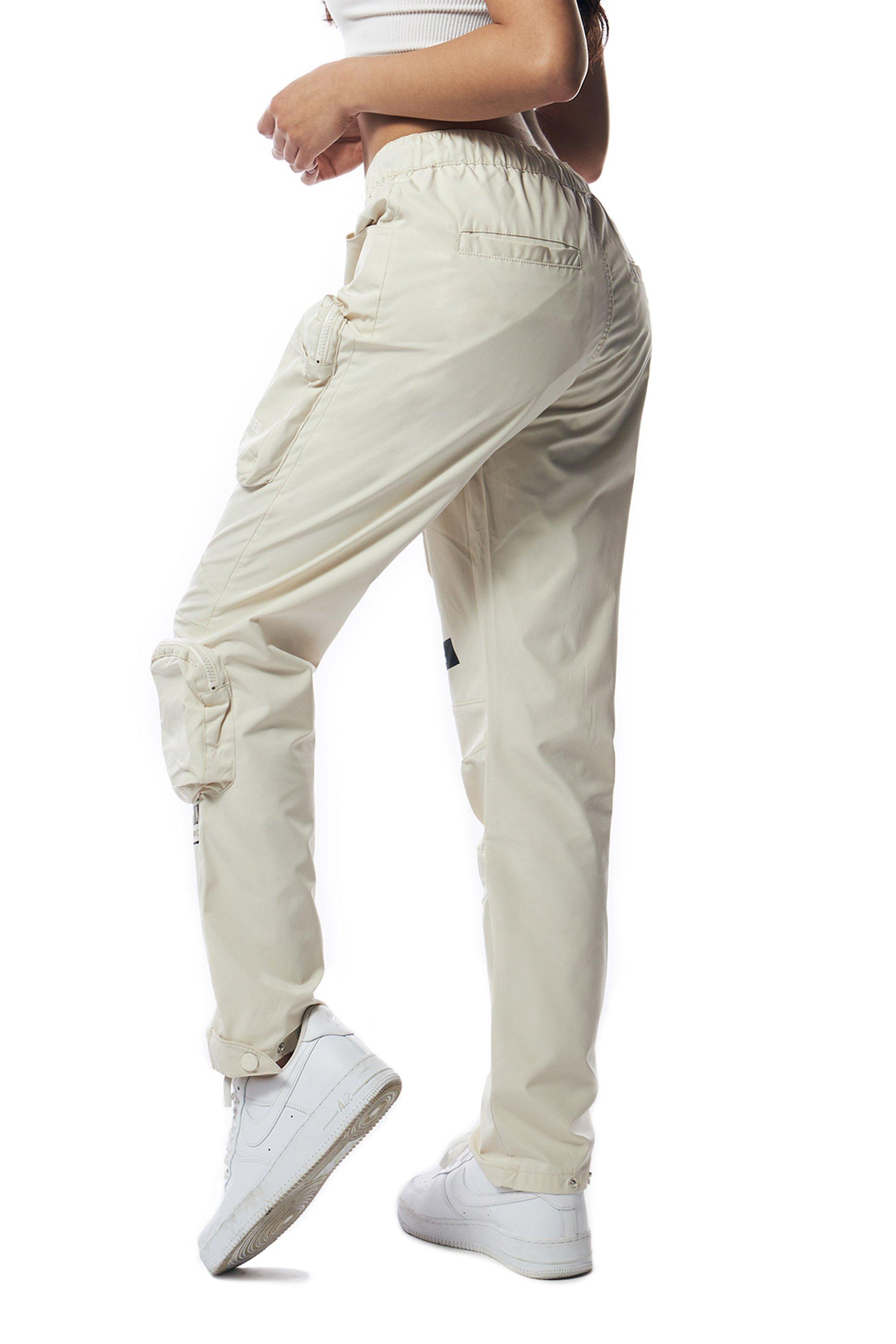 Smoke Rise Women's Relax Slouch Pants - Oatmeal - CREAM Thumbnail View 3