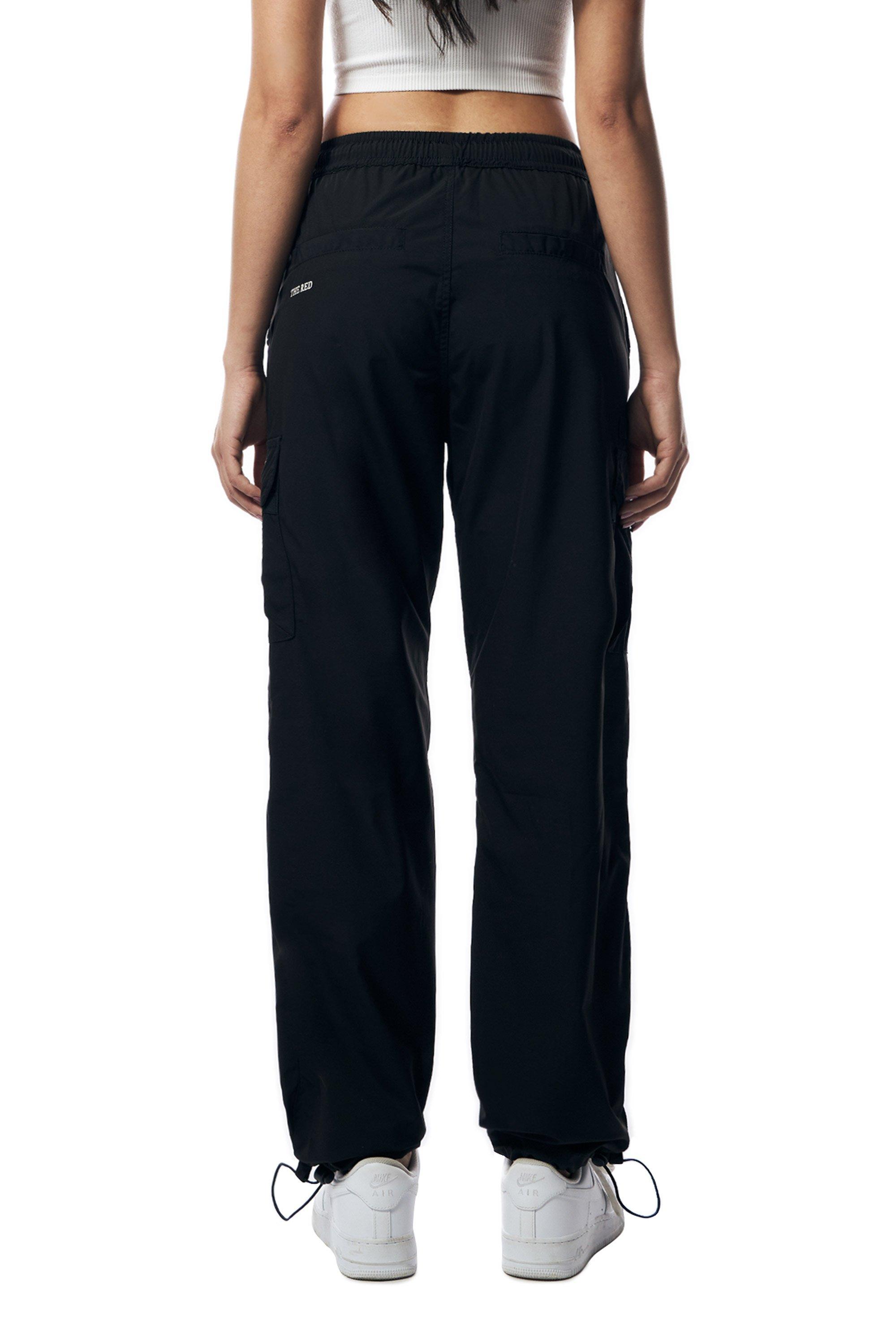 Smoke Rise Women's Relax Straight Pants - Black - BLACK Thumbnail View 2