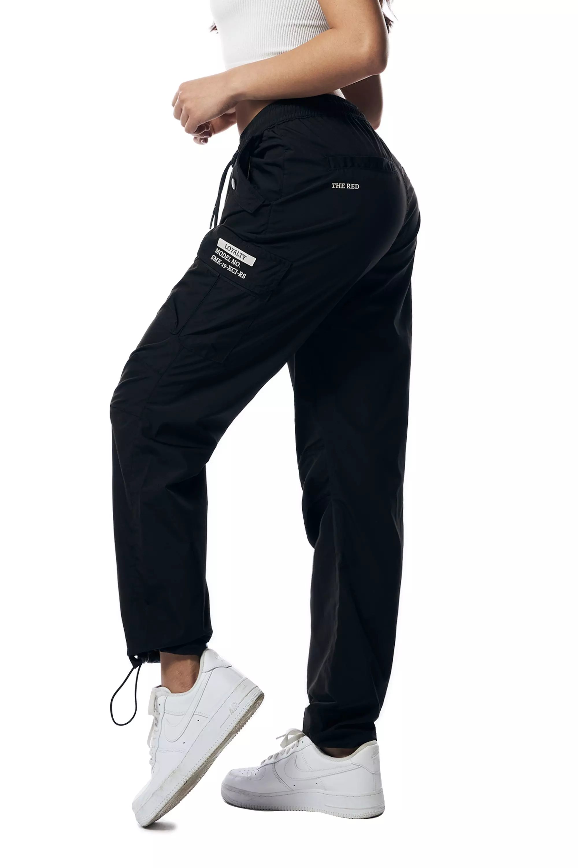 Smoke Rise Women's Relax Straight Pants - Black - BLACK