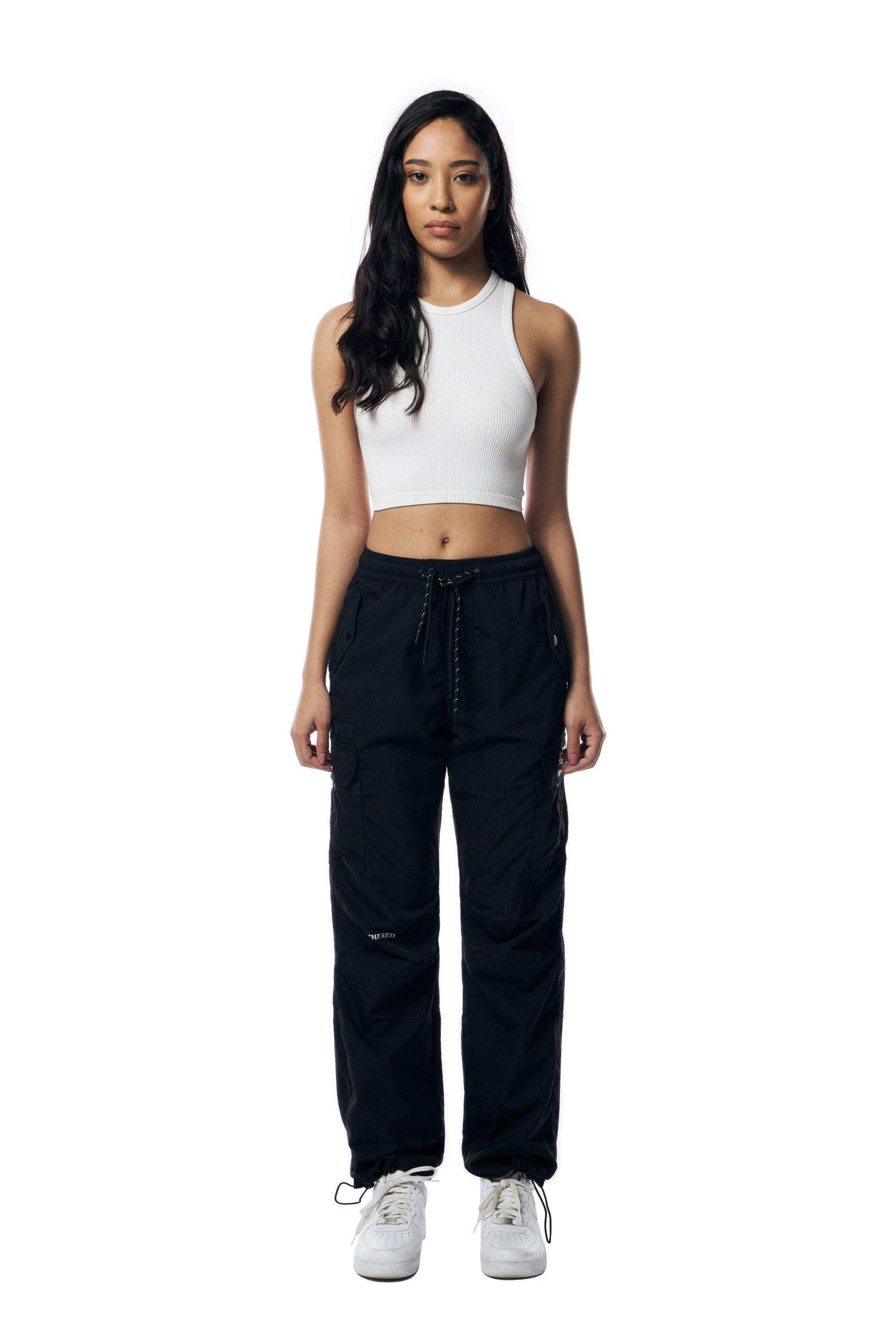 Smoke Rise Women's Relax Straight Pants - Black - BLACK Thumbnail View 5